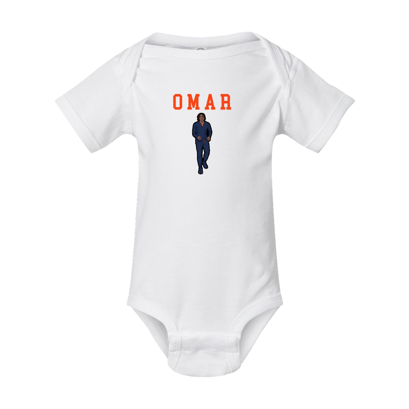 Baby Onesie — Shirsey in White