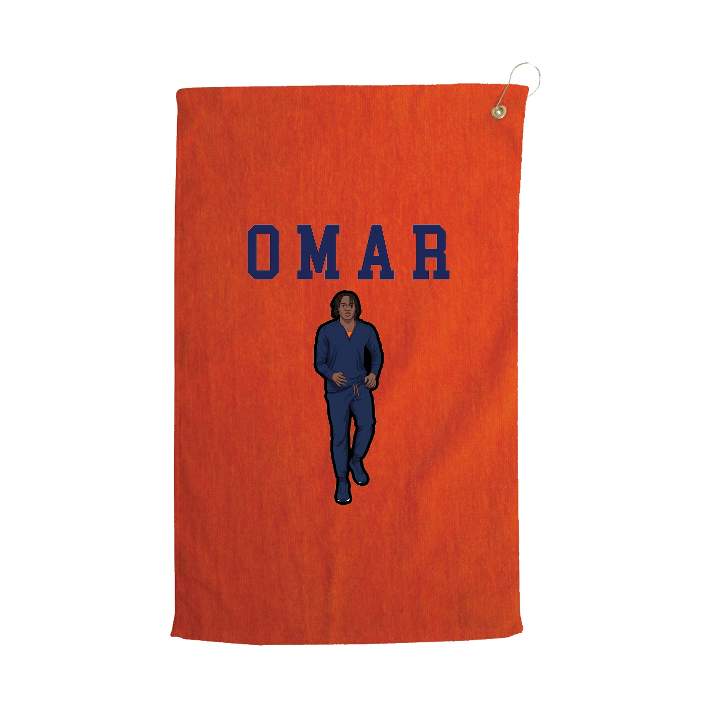 Golf Towel — Shirsey in Orange