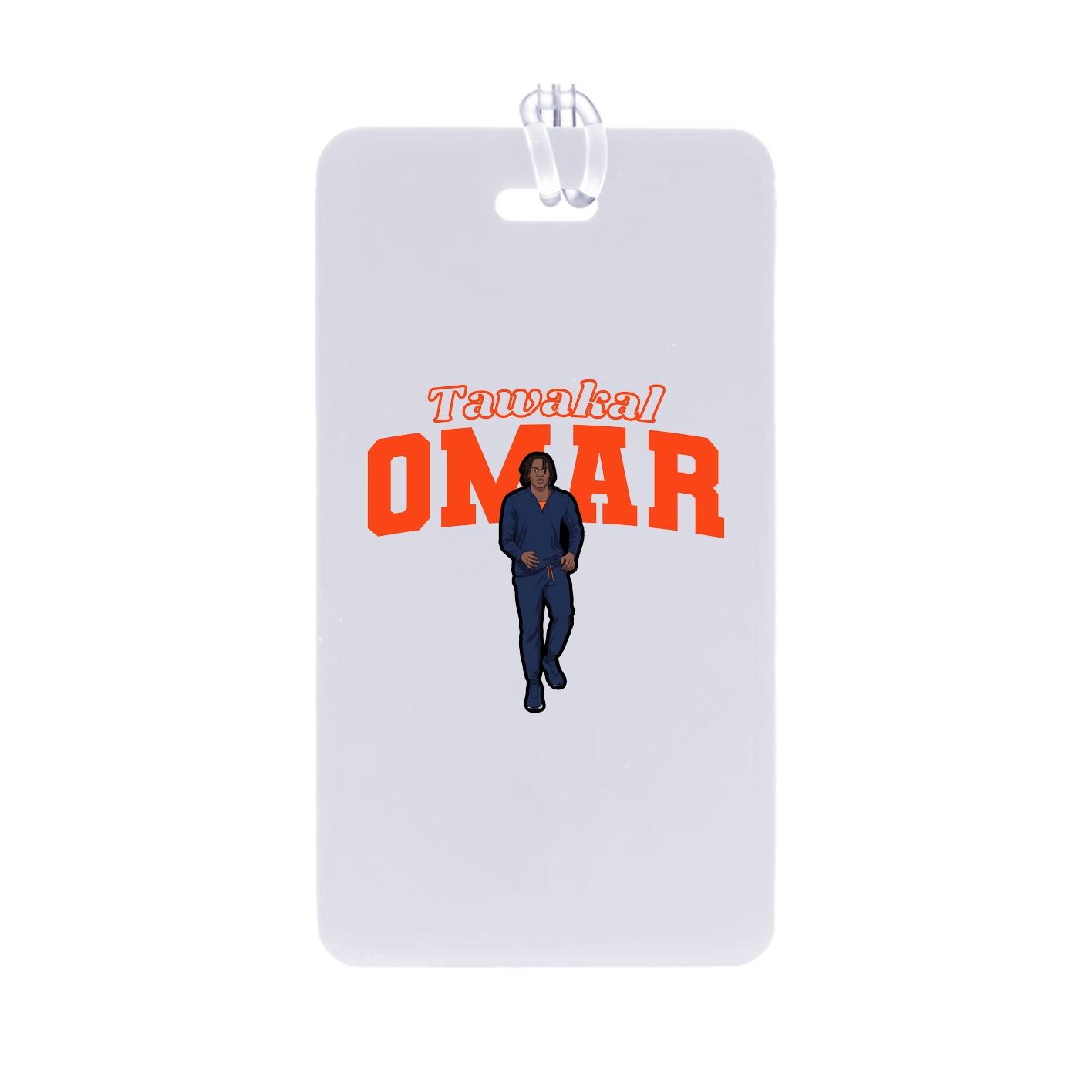 Bag Tag — Name Arch in Classic