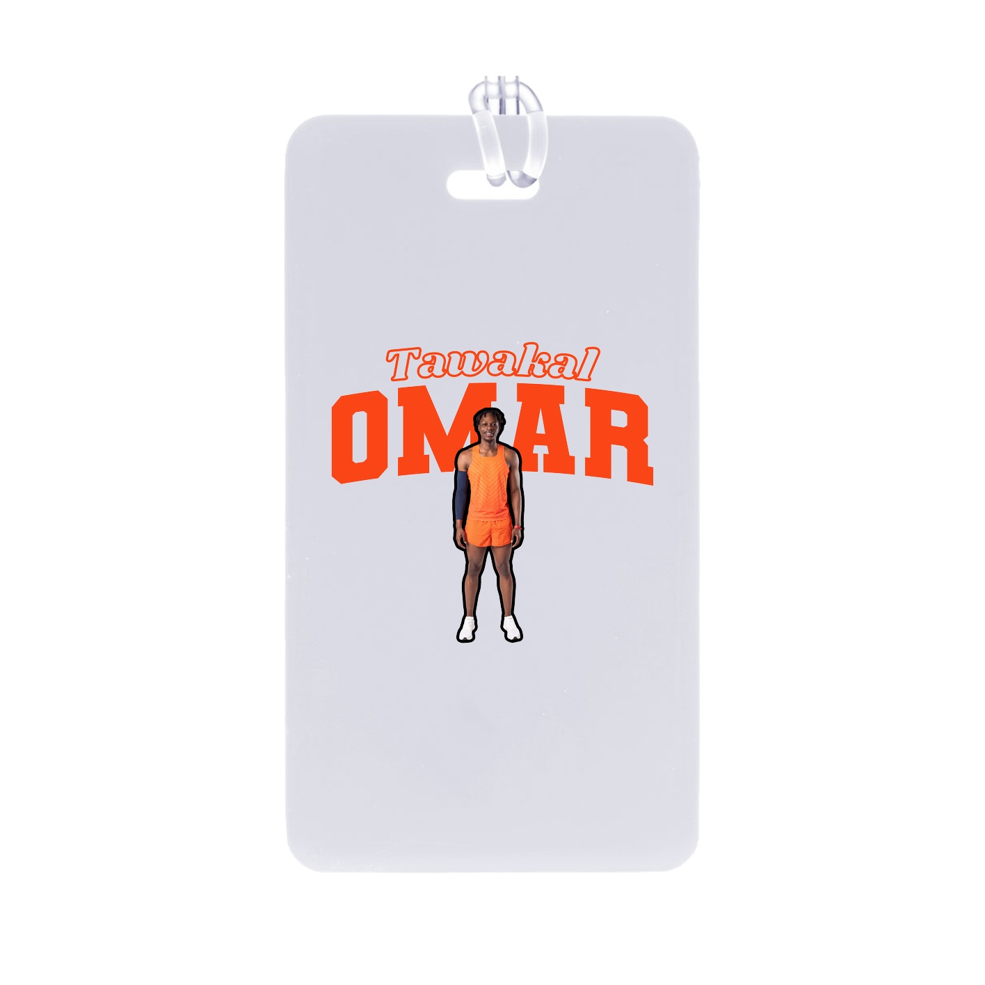 Bag Tag — Name Arch in Classic