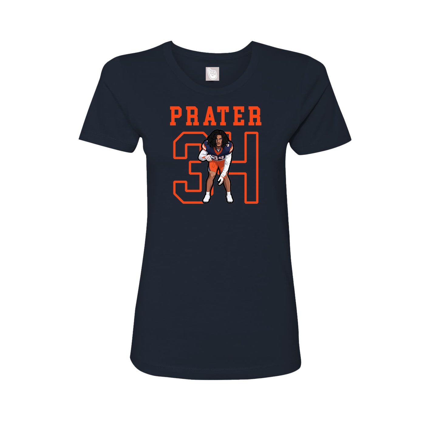 Fitted Women's Tee — Shirsey in Navy