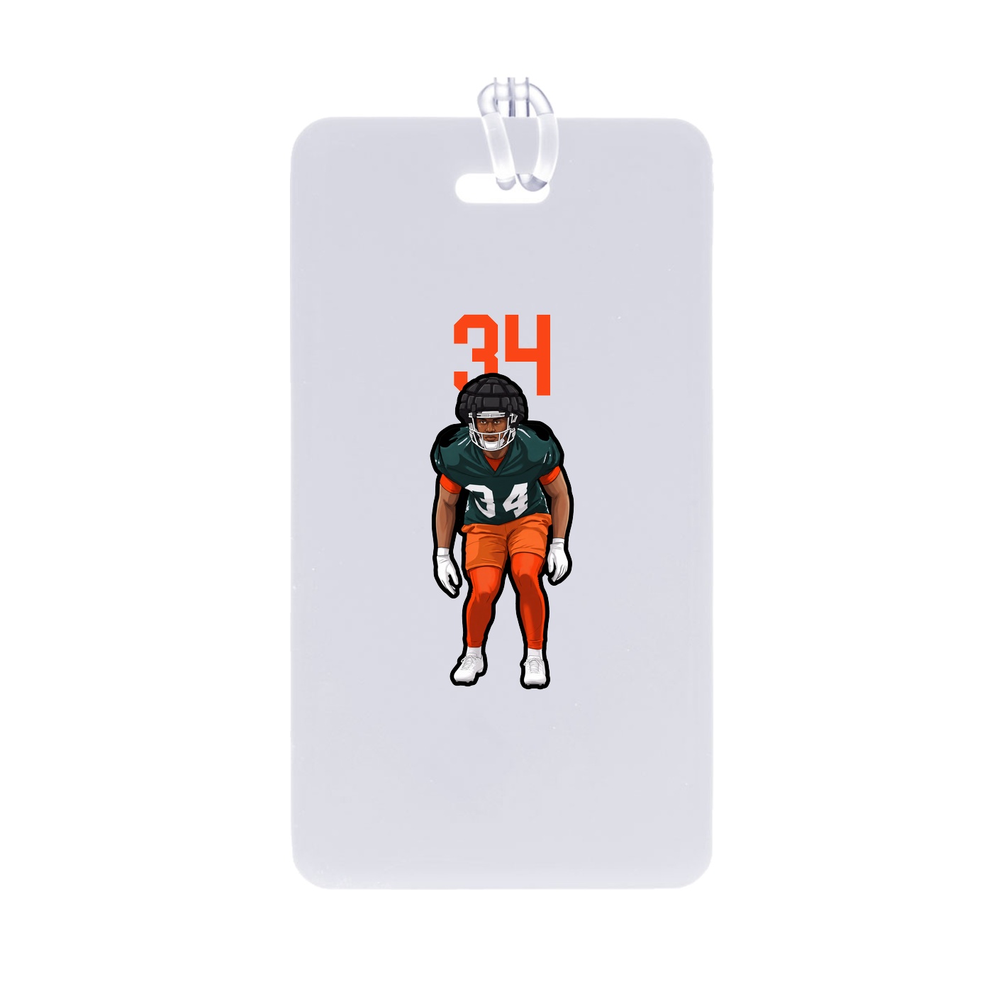 Bag Tag — Number Top in Classic