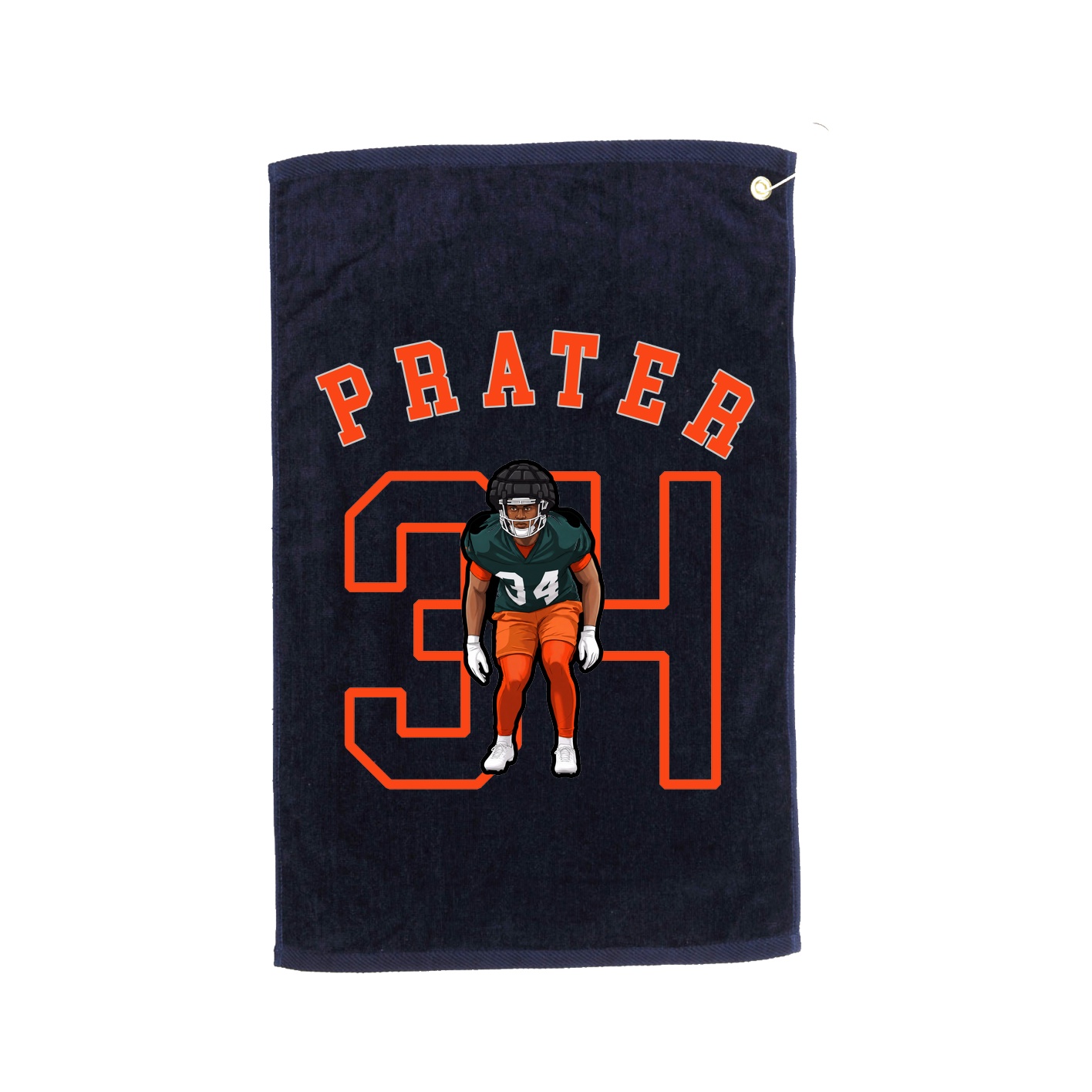 Golf Towel — Shirsey Arch in Navy