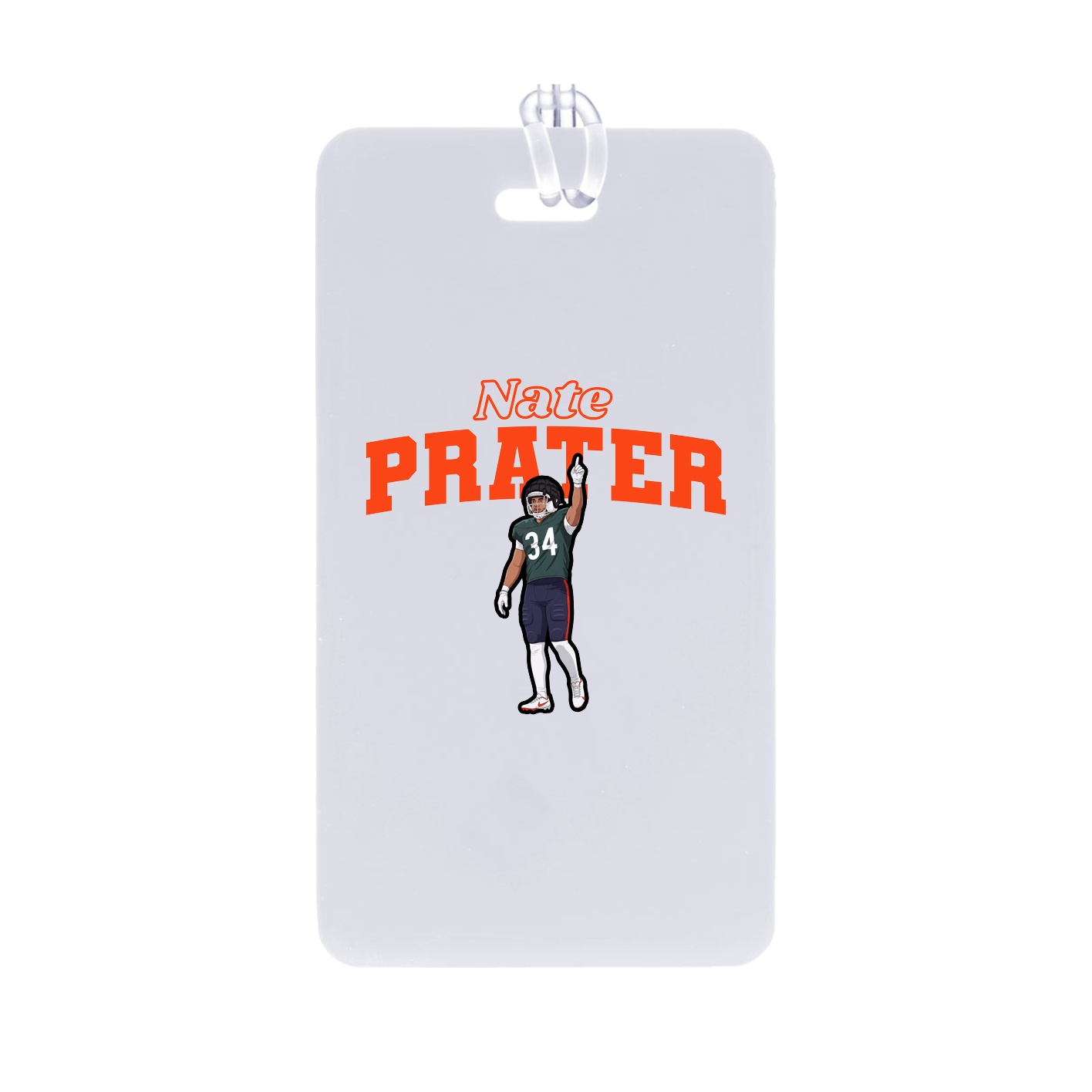Bag Tag — Name Arch in Classic
