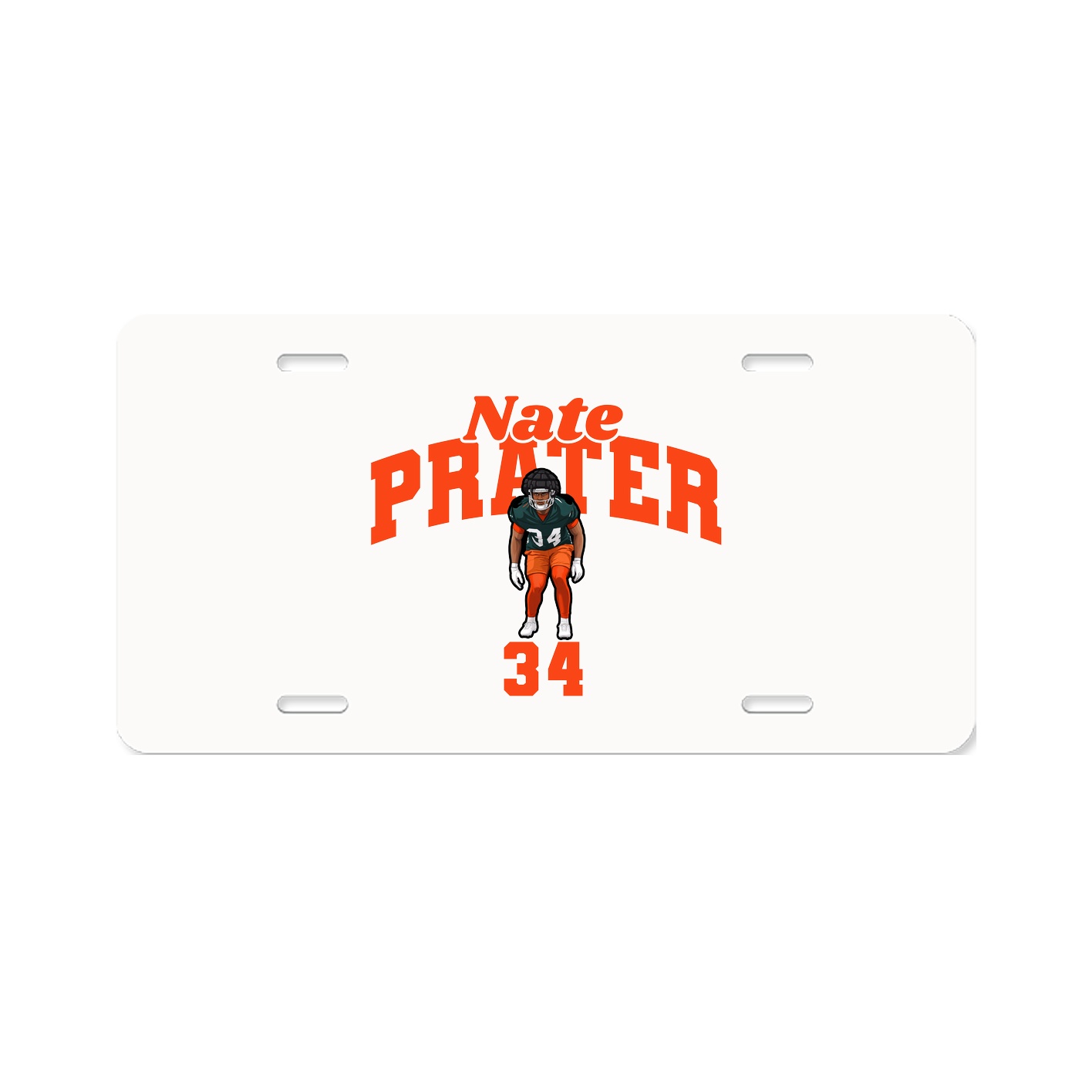 License Plate — Signature Arch in Classic