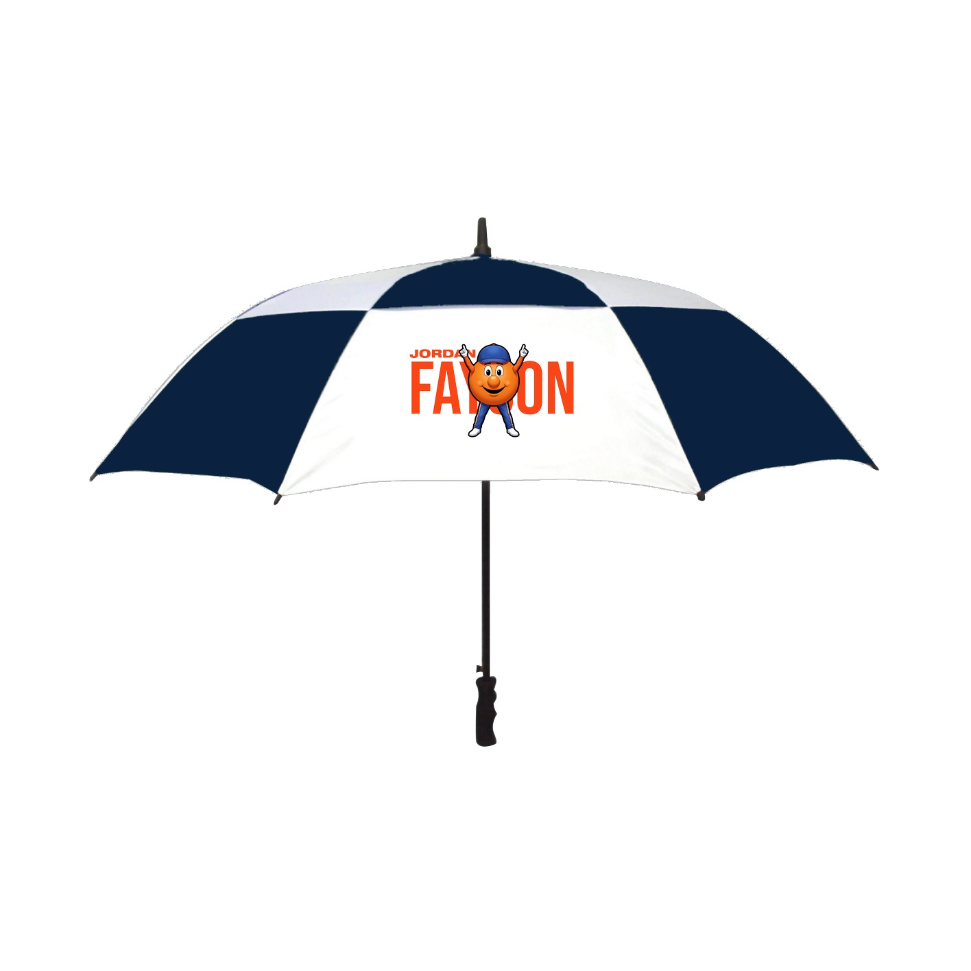 Golf Umbrella — Player Name in Navy