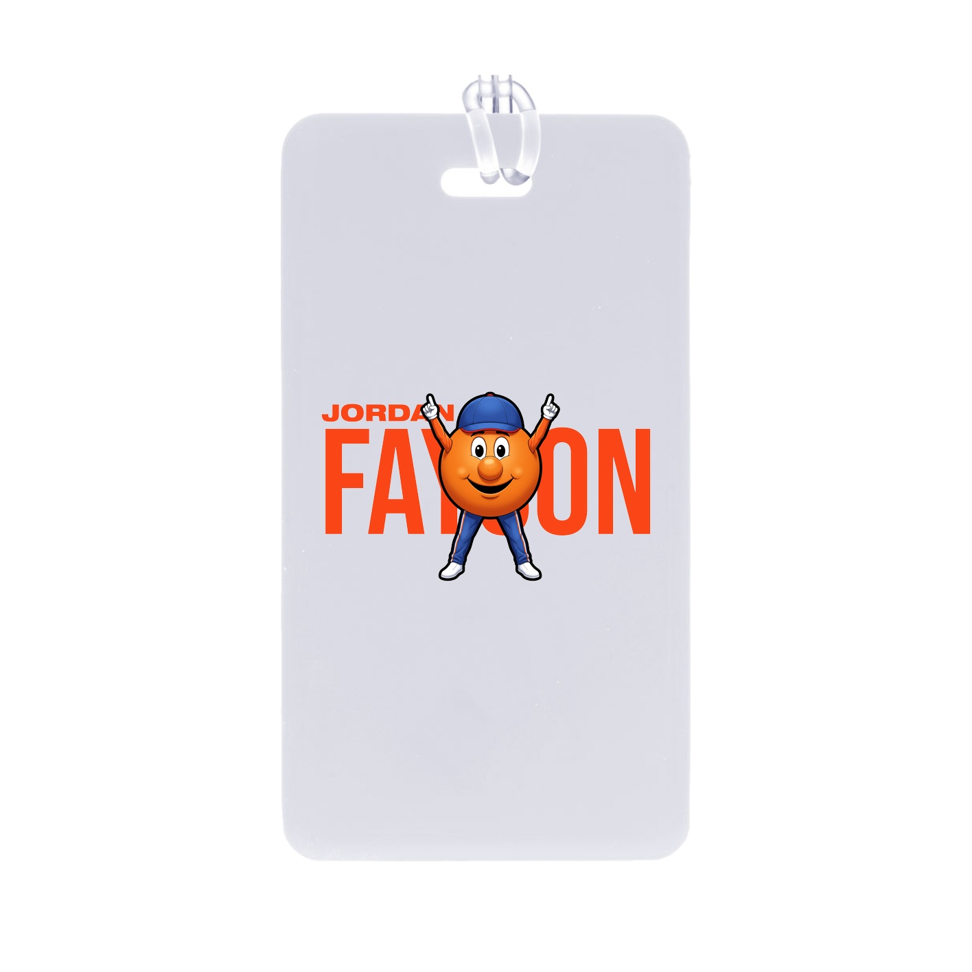 Bag Tag — Player Name in Classic