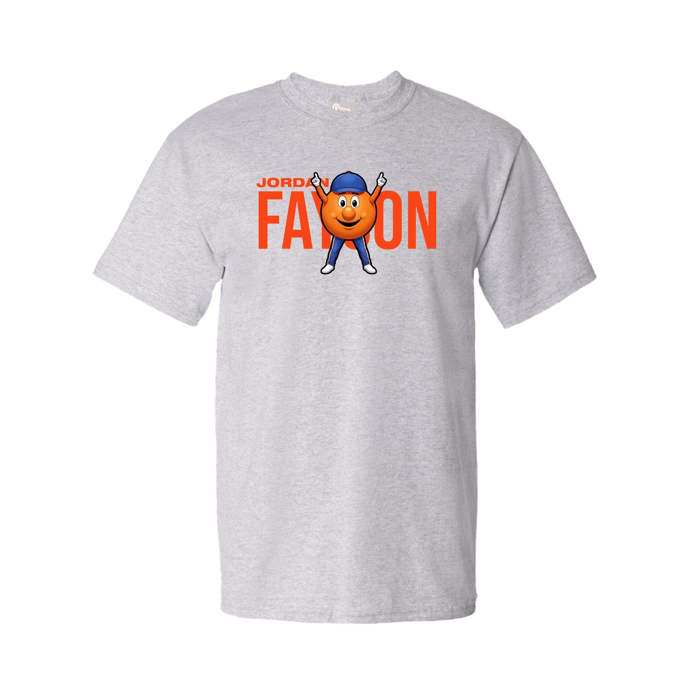 Youth Tee — Player Name in Grey