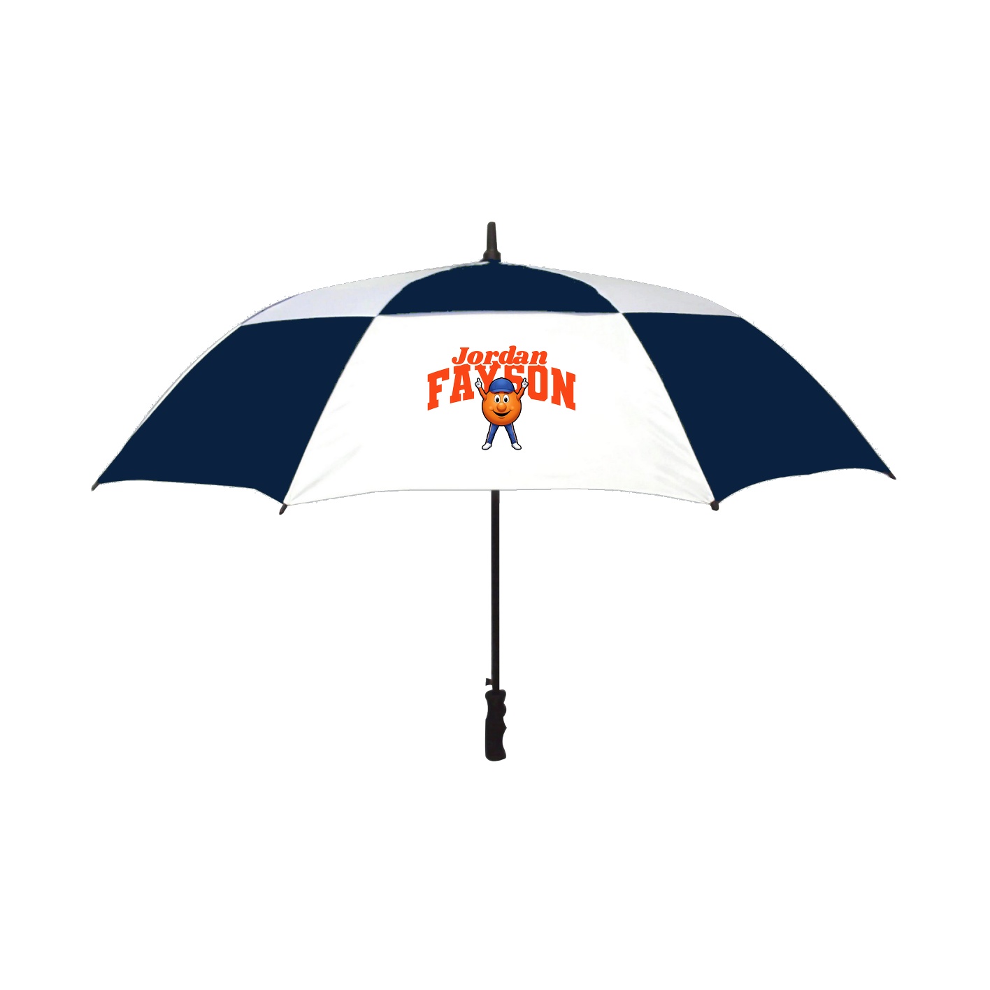 Golf Umbrella — Signature Arch in Navy