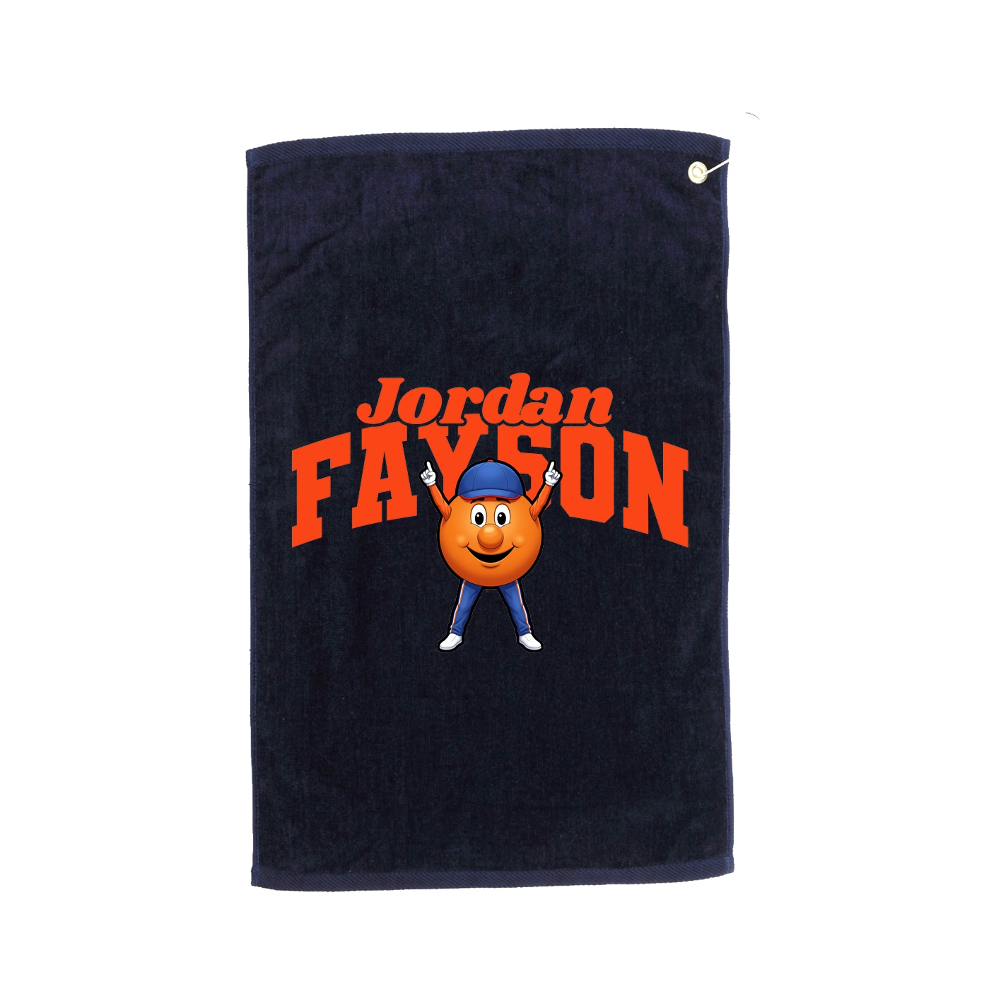 Golf Towel — Signature Arch in Navy