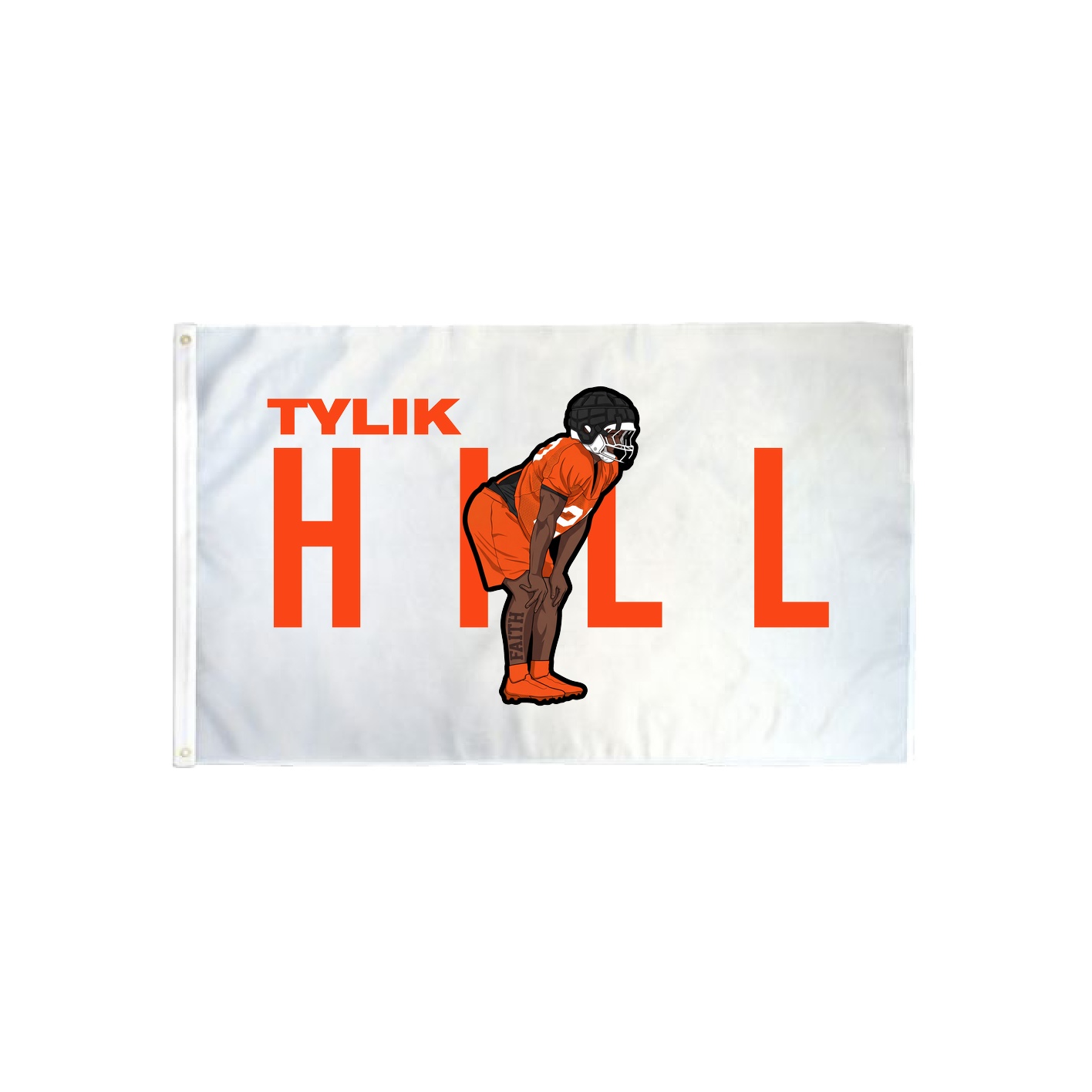 3x5 Flag — Player Name in Classic
