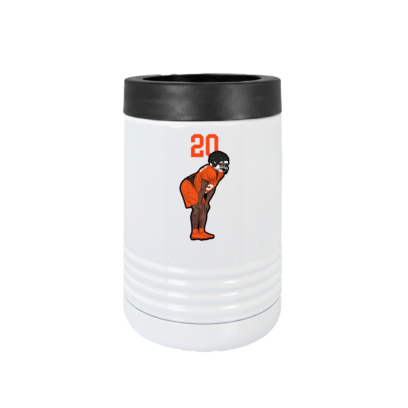 Beverage Holder — Number Top in White