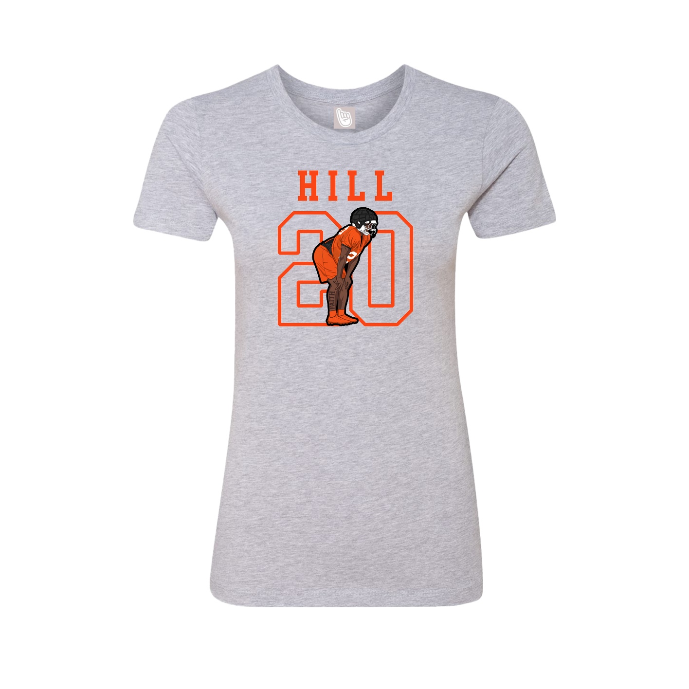 Fitted Women's Tee — Shirsey in Grey