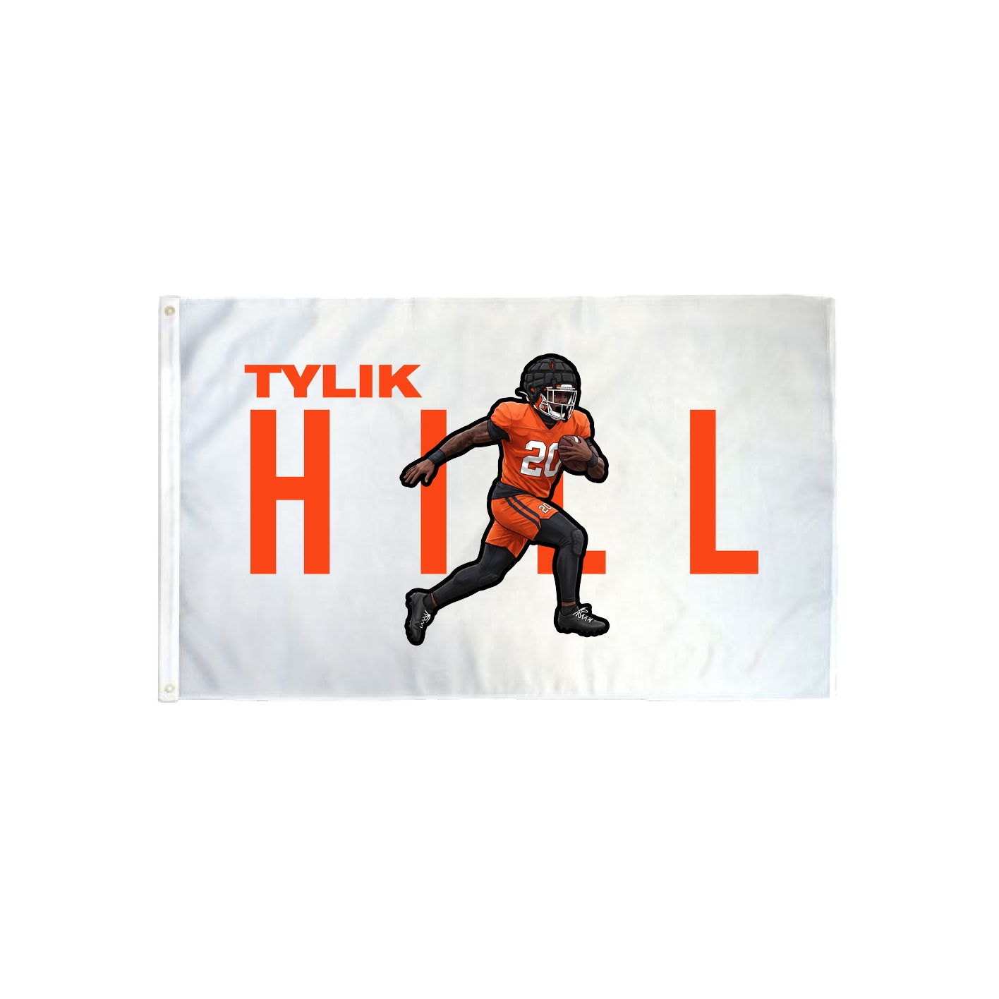 3x5 Flag — Player Name in Classic
