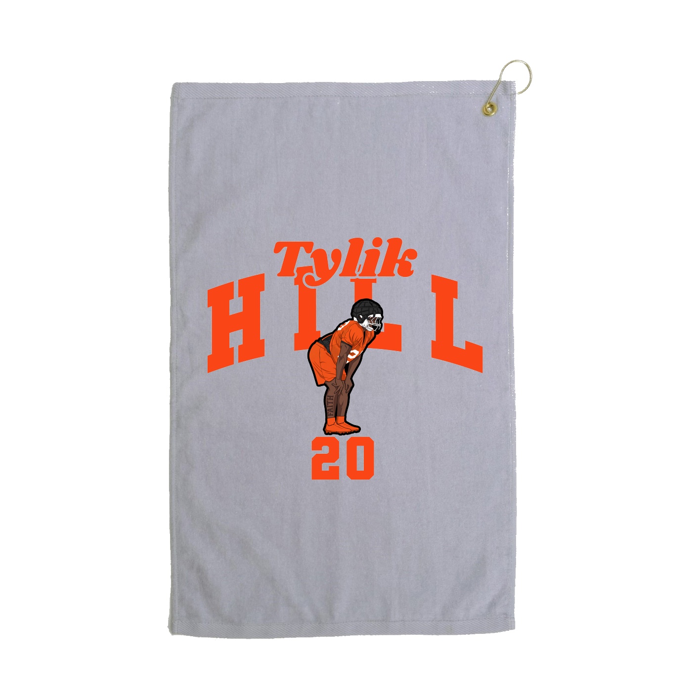 Golf Towel — Signature Arch in Grey