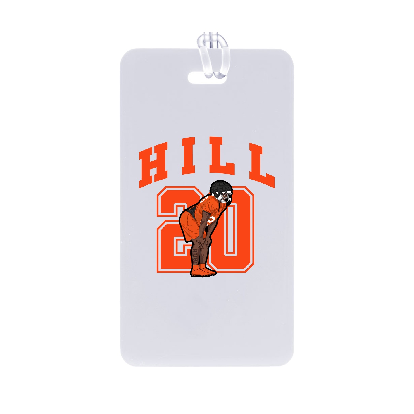 Bag Tag — Number in Classic