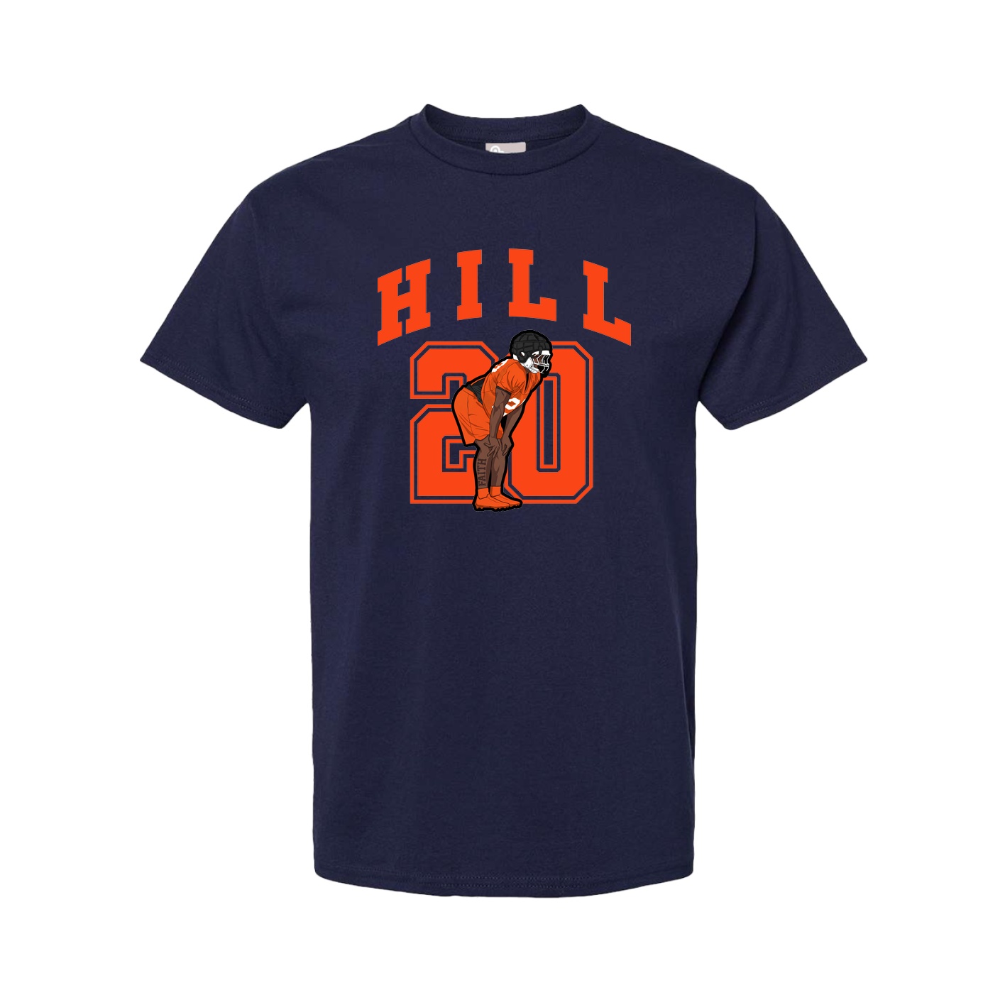 Tee — Number in Navy