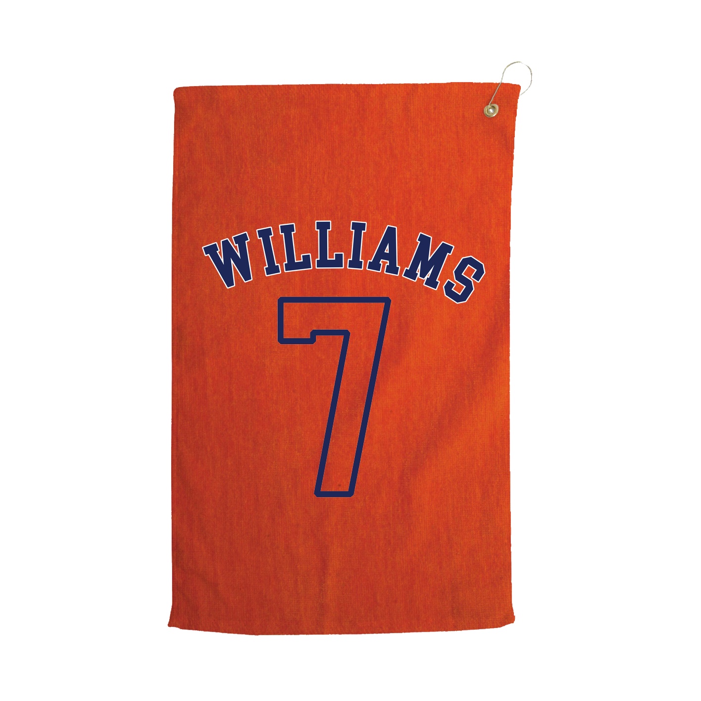 Golf Towel — Shirsey Arch in Orange