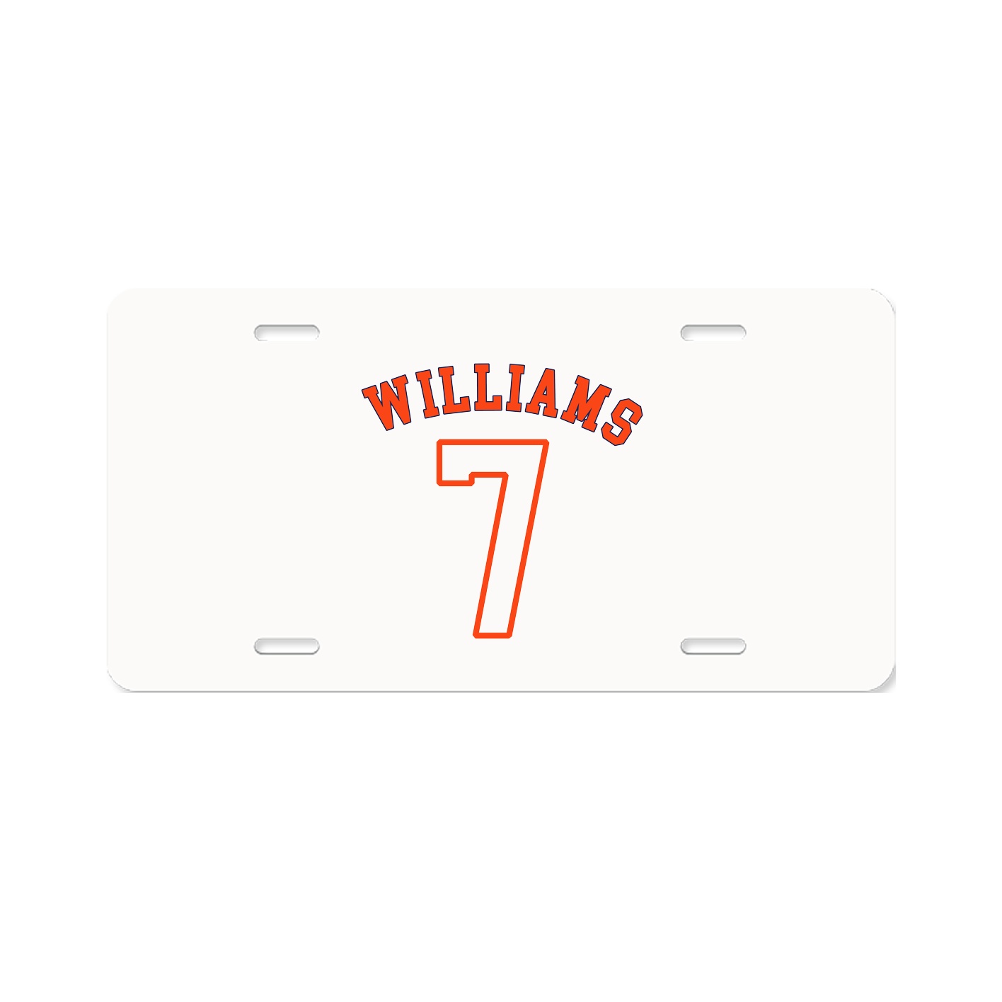 License Plate — Shirsey Arch in Classic