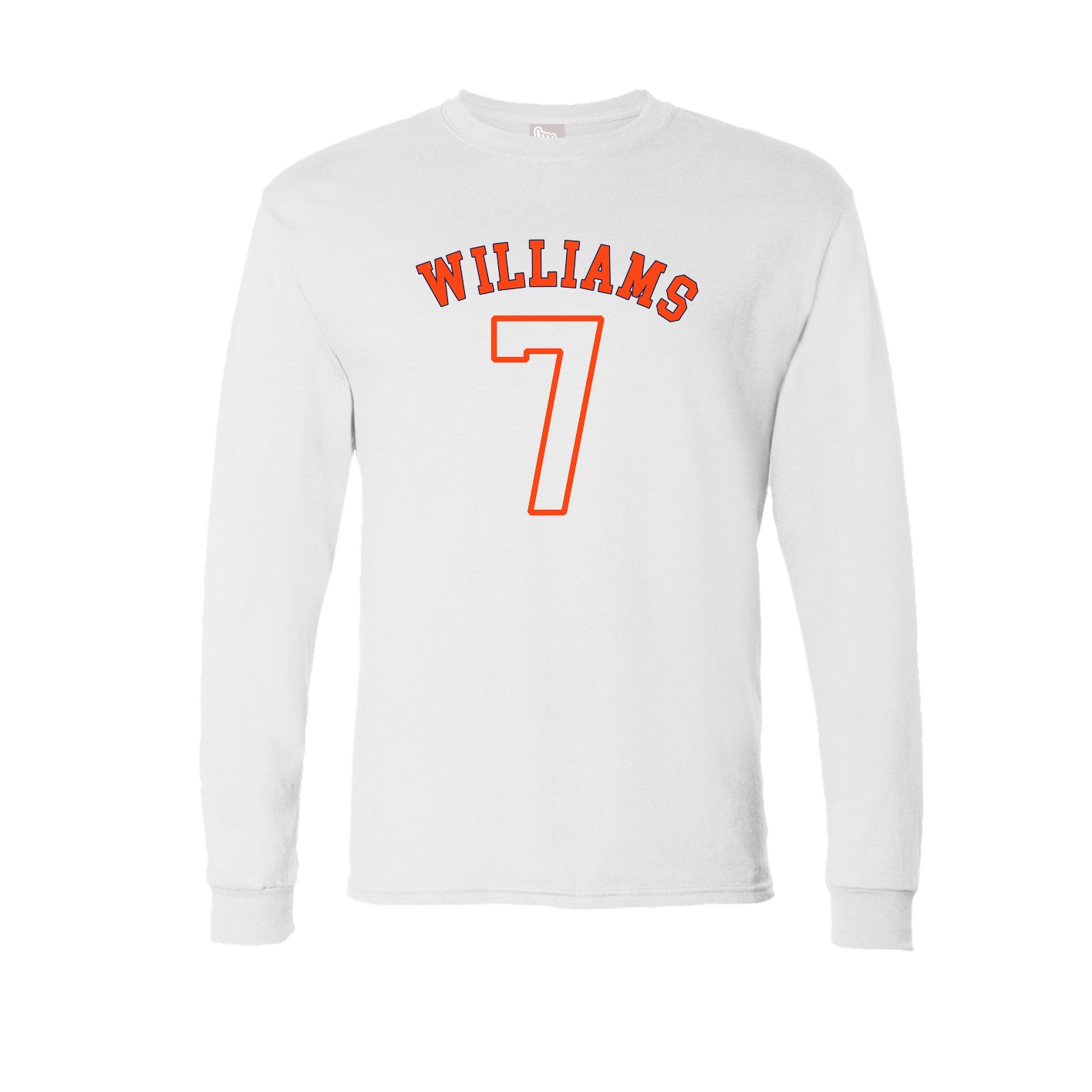Long Sleeve Tee — Shirsey Arch in White