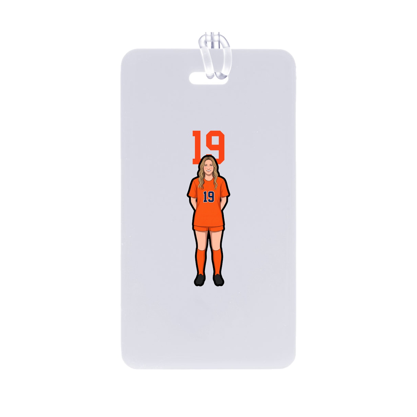 Bag Tag — Number Top in Classic
