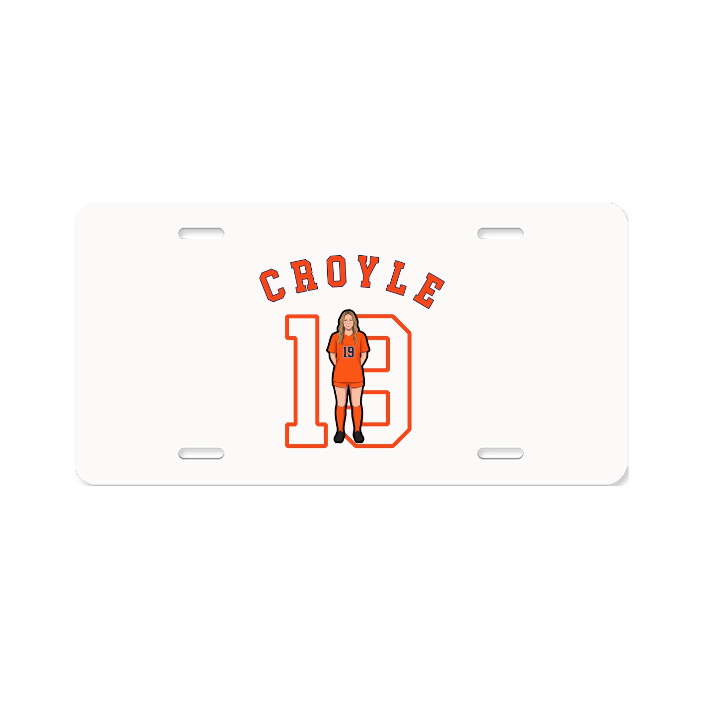 License Plate — Shirsey Arch in Classic