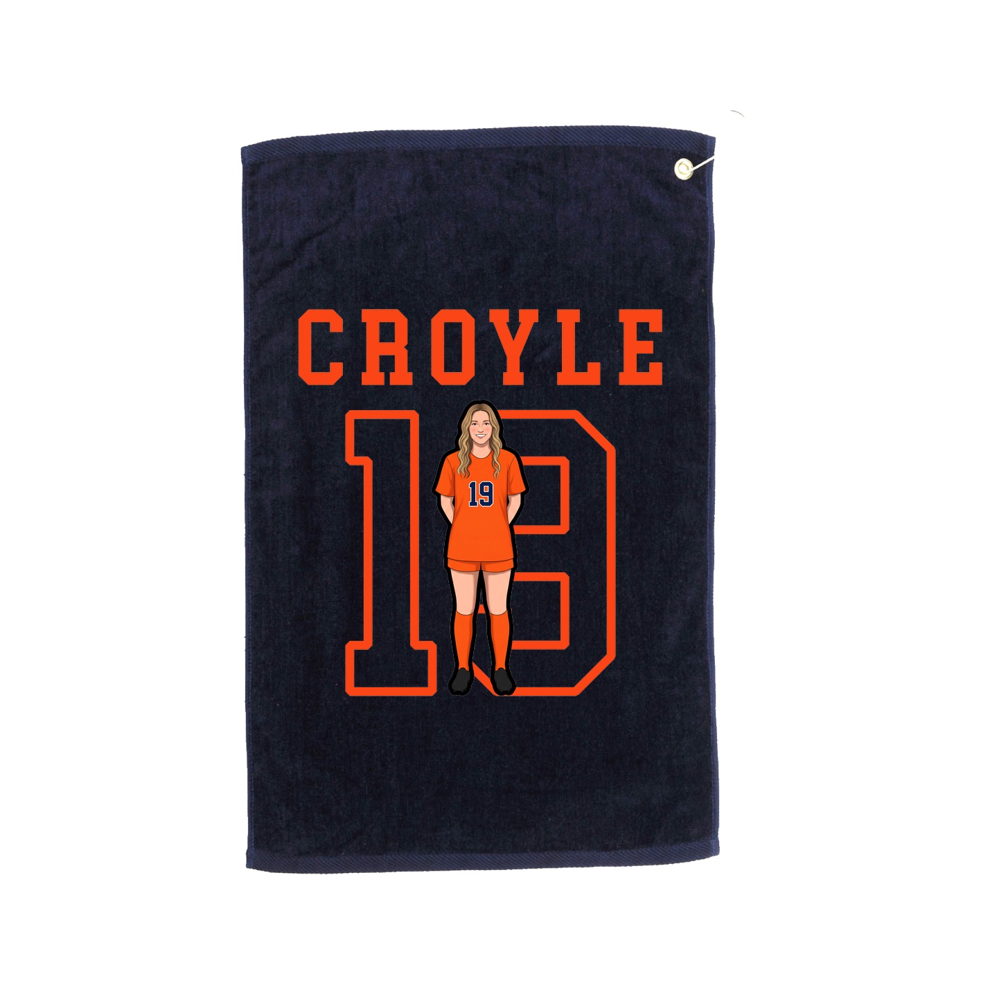 Golf Towel — Shirsey in Navy