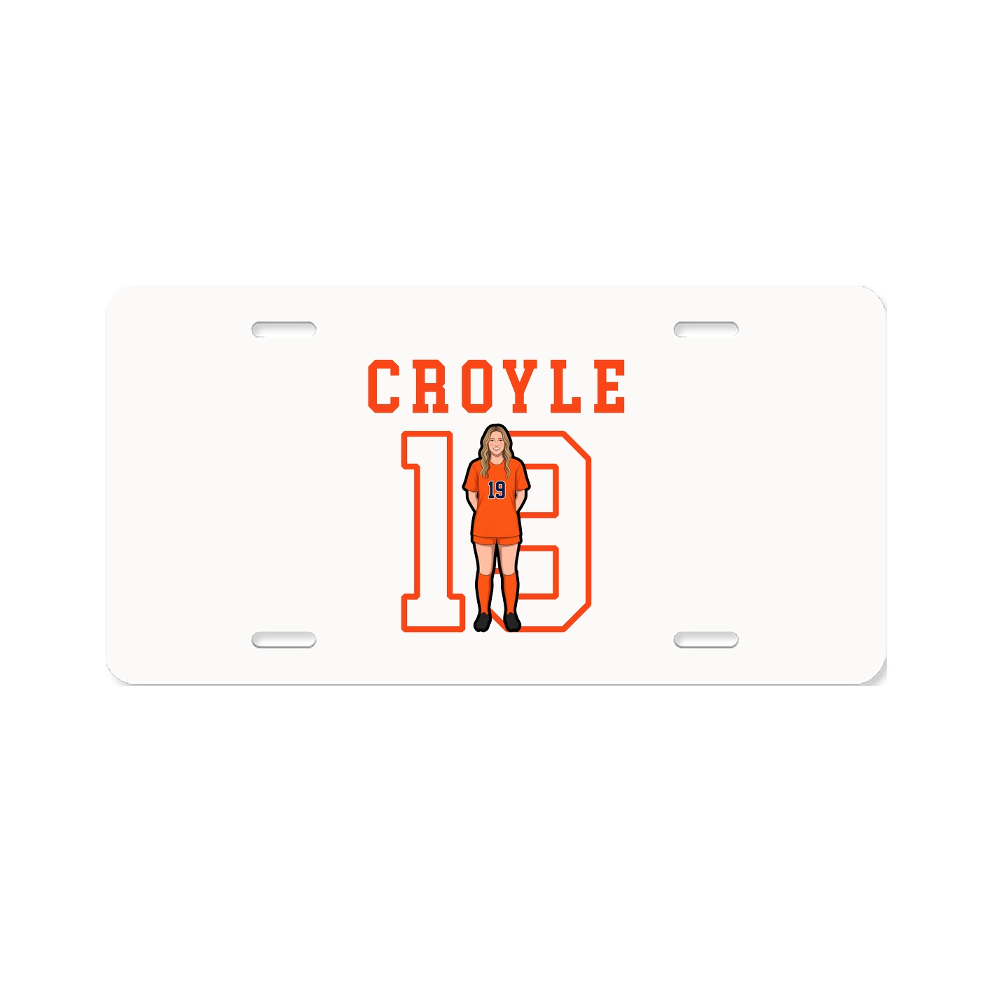 License Plate — Shirsey in Classic