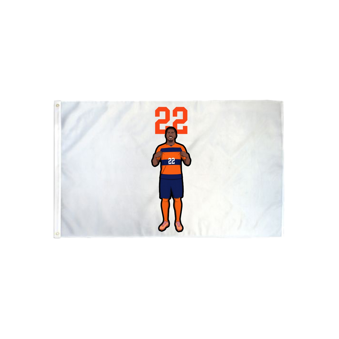 3x5 Flag — Number Top in Classic