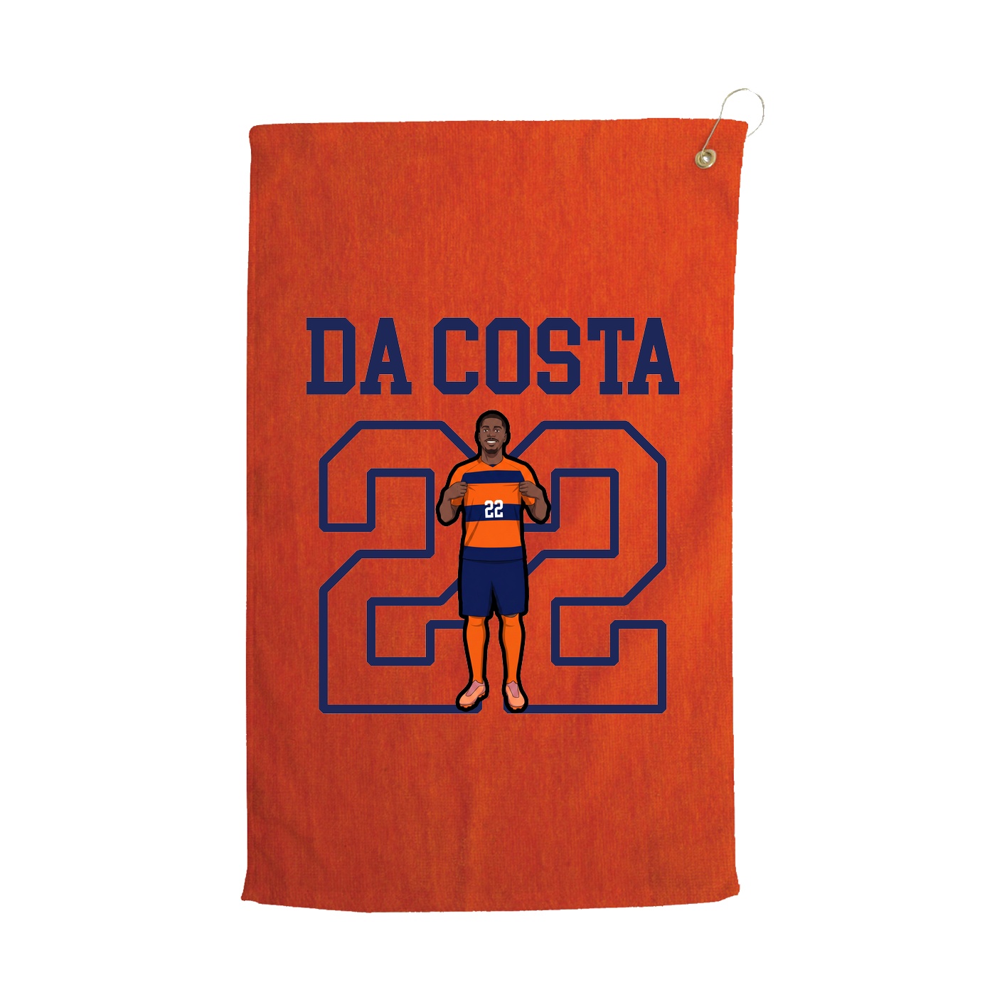 Golf Towel — Shirsey in Orange
