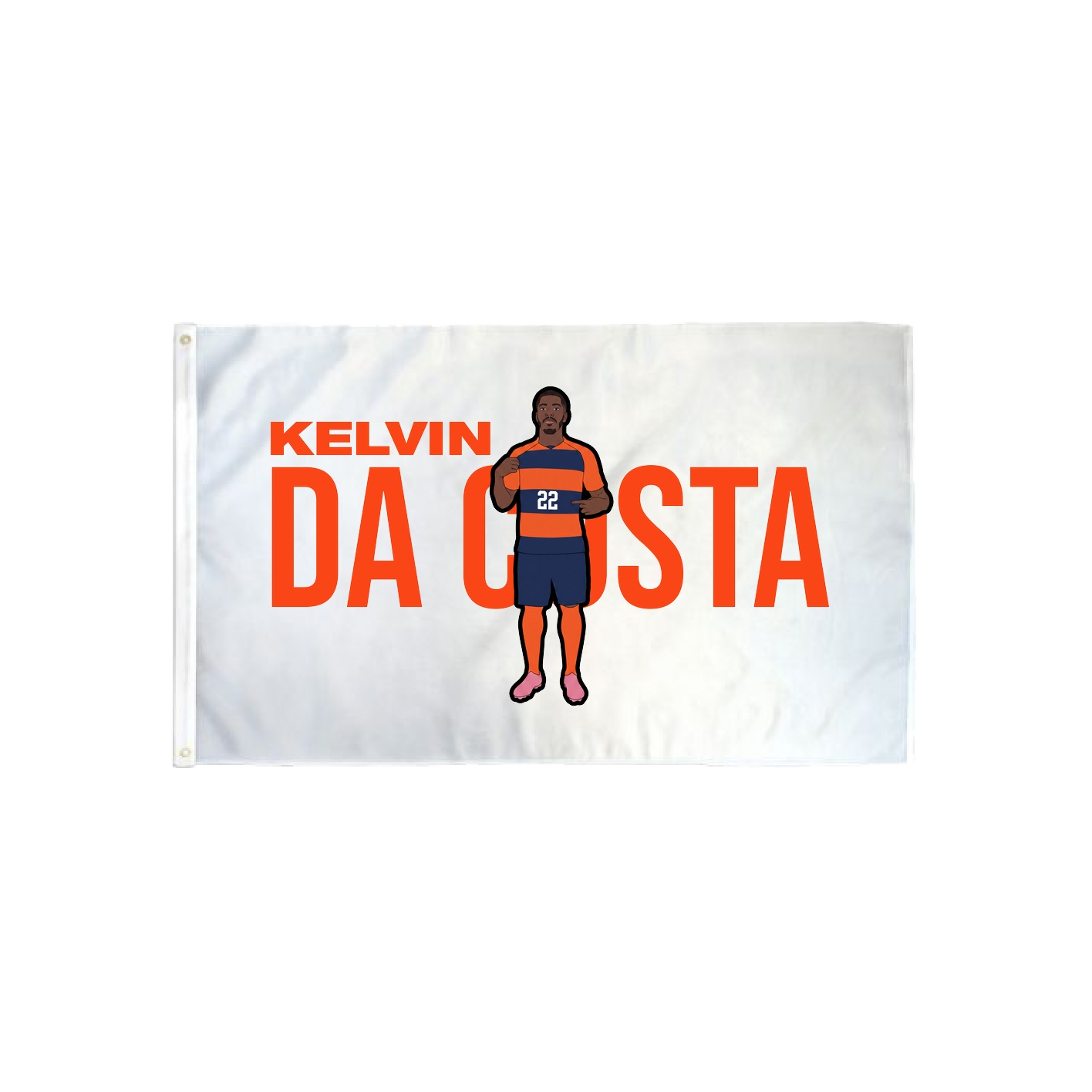 3x5 Flag — Player Name in Classic