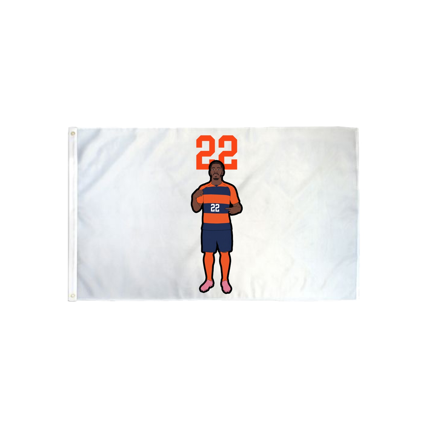 3x5 Flag — Number Top in Classic