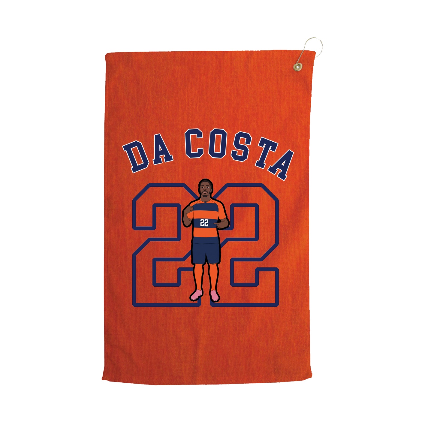 Golf Towel — Shirsey Arch in Orange