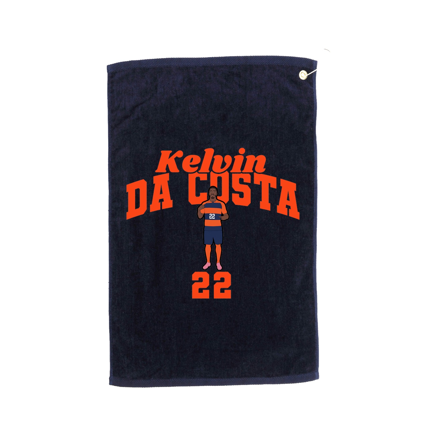 Golf Towel — Signature Arch in Navy
