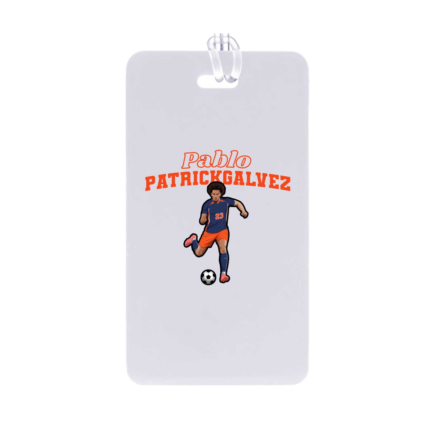 Bag Tag — Name Arch in Classic