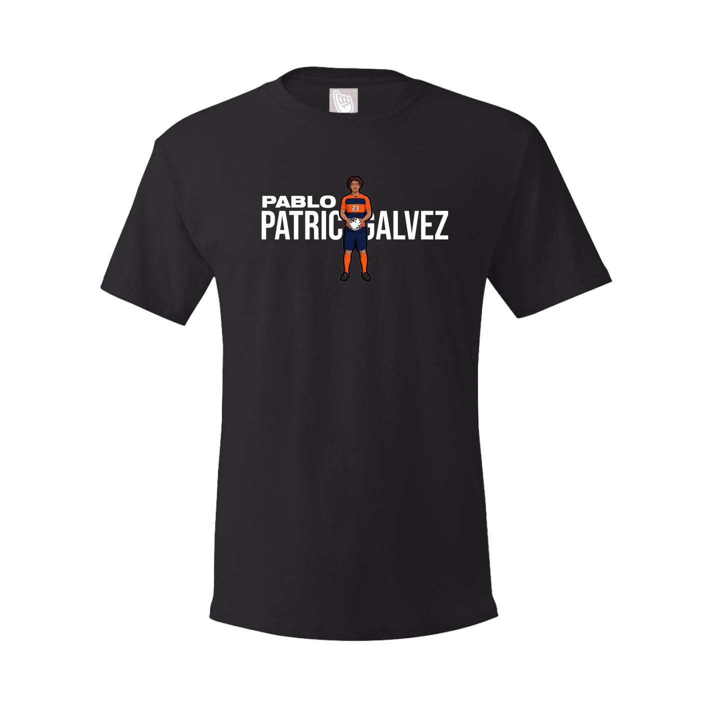 Tee — Player Name in Black