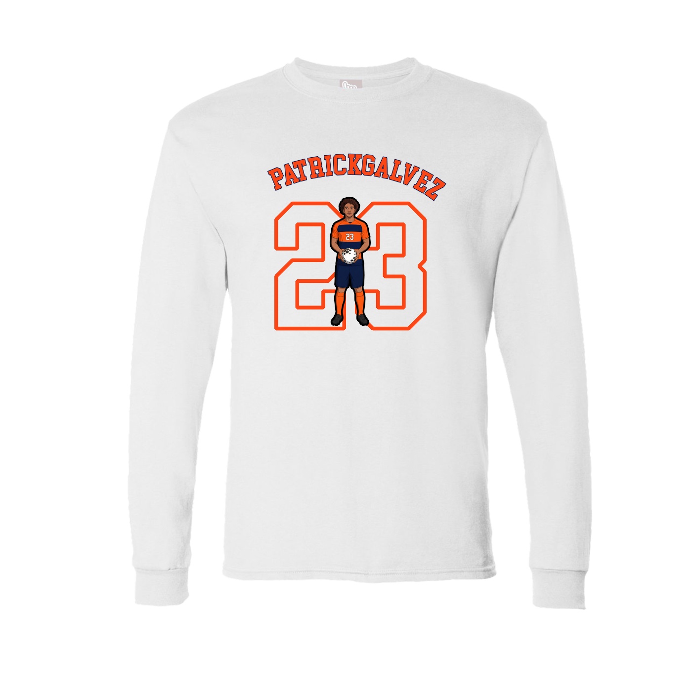 Long Sleeve Tee — Shirsey Arch in White