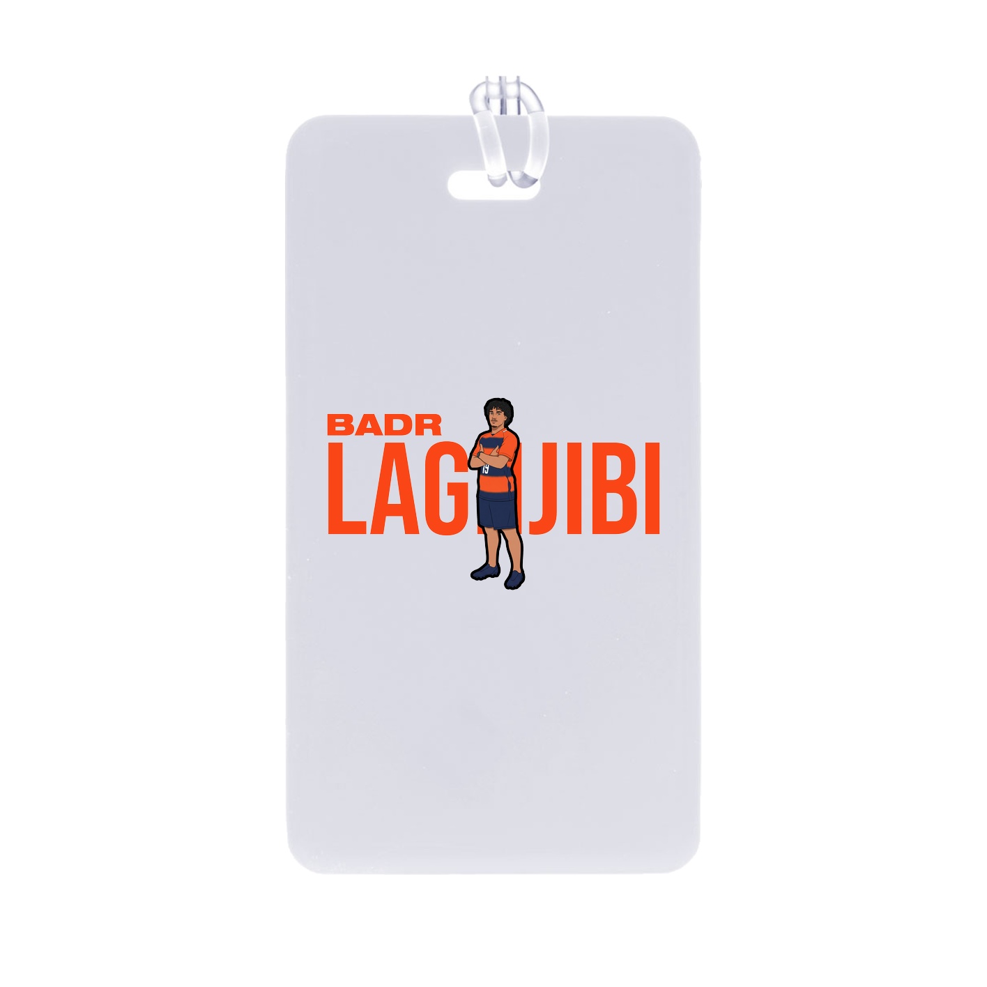 Bag Tag — Player Name in Classic