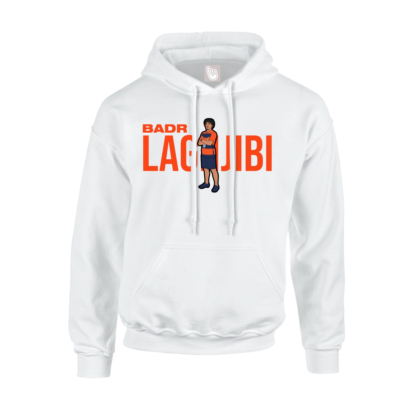 Hoodie — Player Name in White