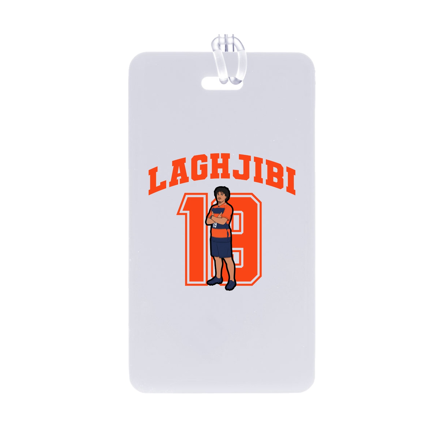Bag Tag — Number in Classic