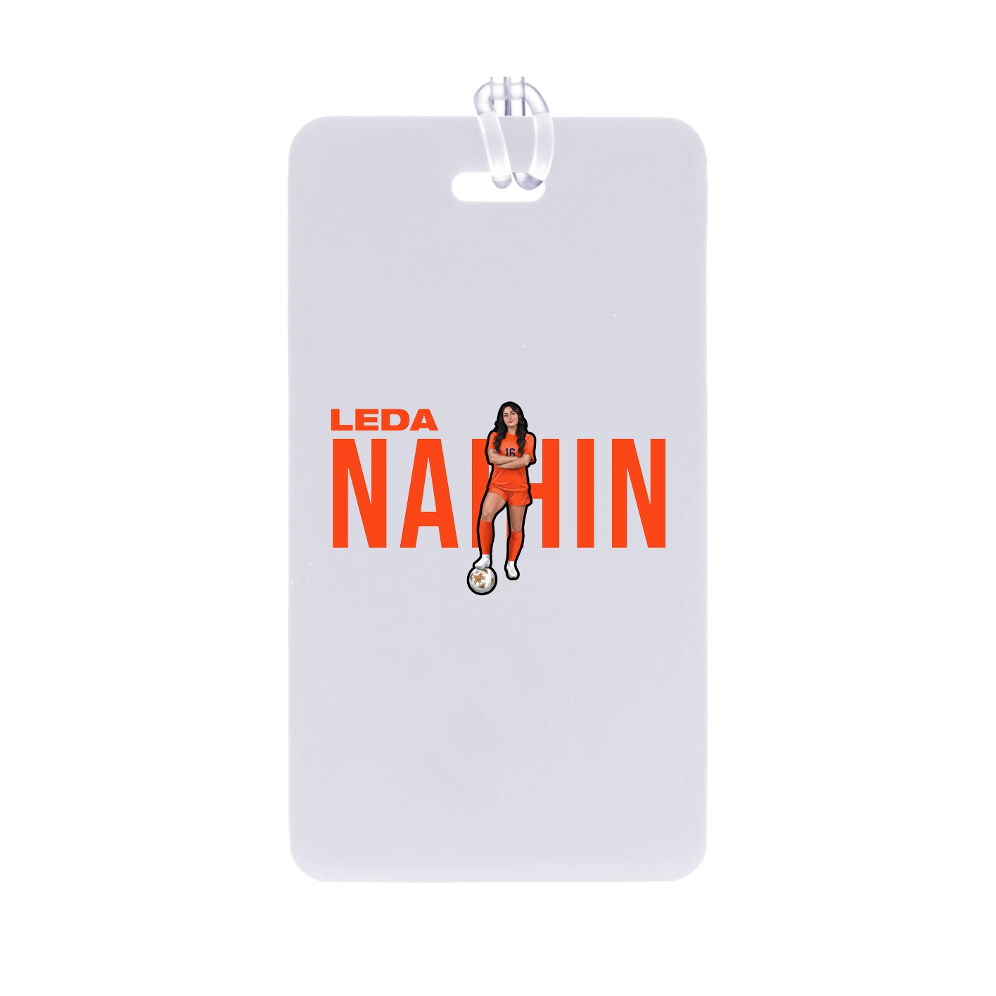 Bag Tag — Player Name in Classic