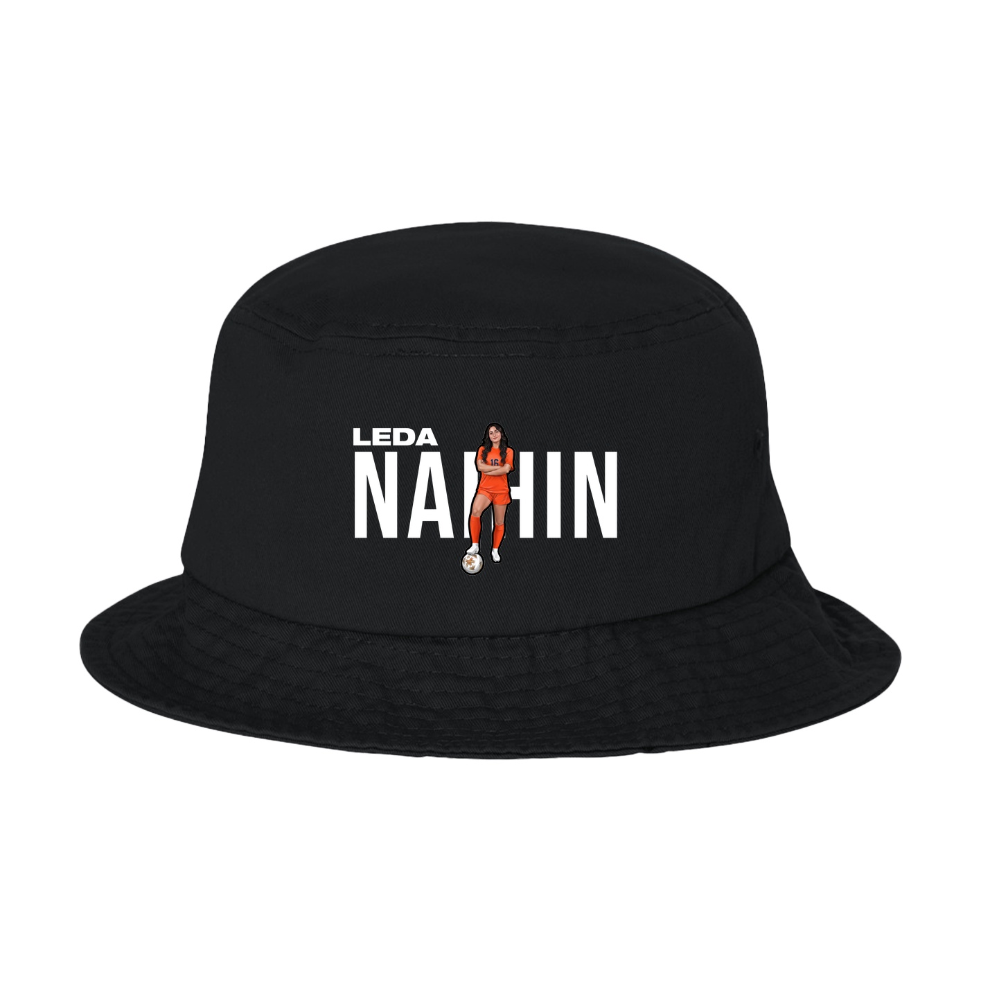 Bucket Cap — Player Name in Black