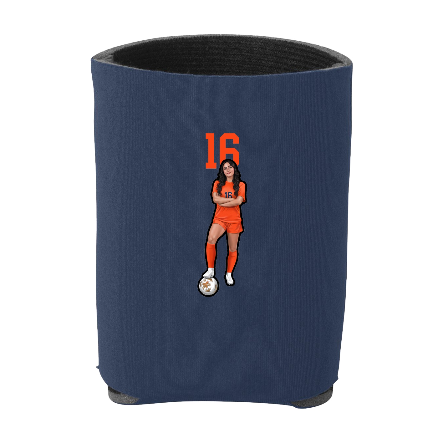 Can Holder — Number Top in Navy
