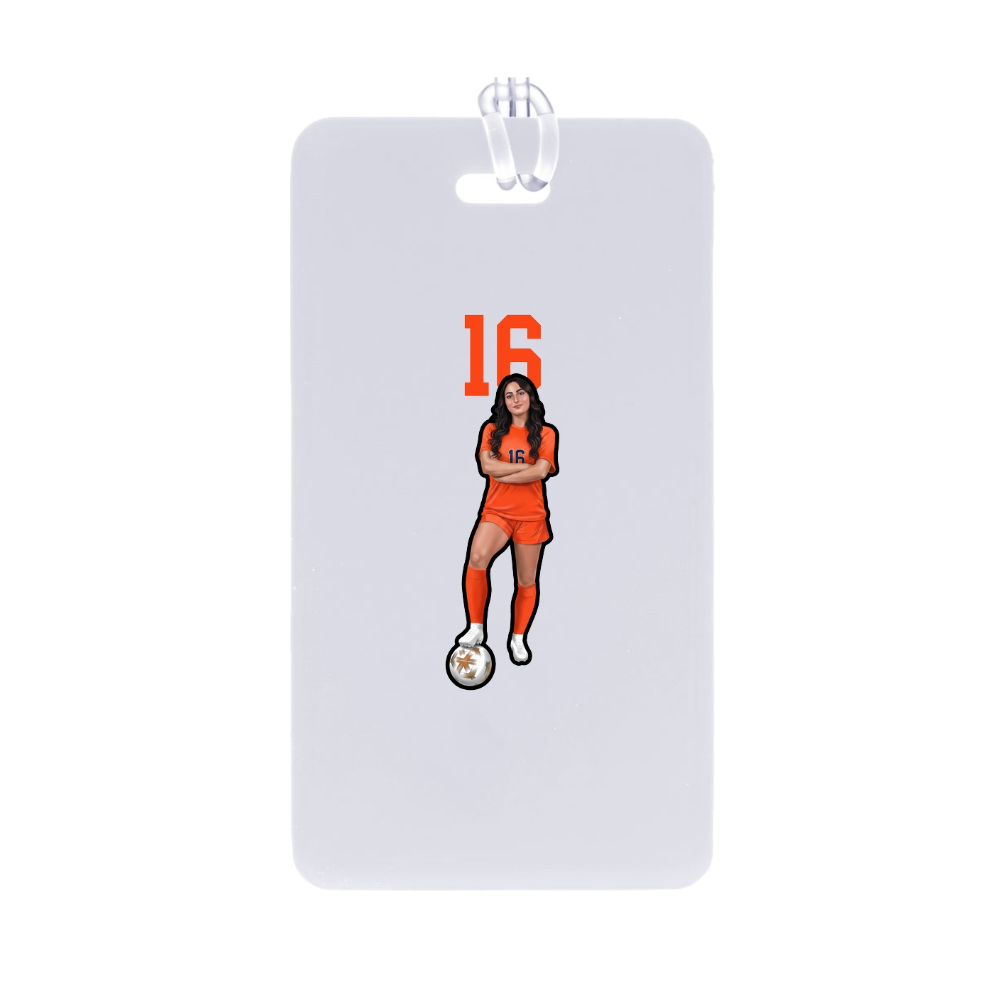Bag Tag — Number Top in Classic