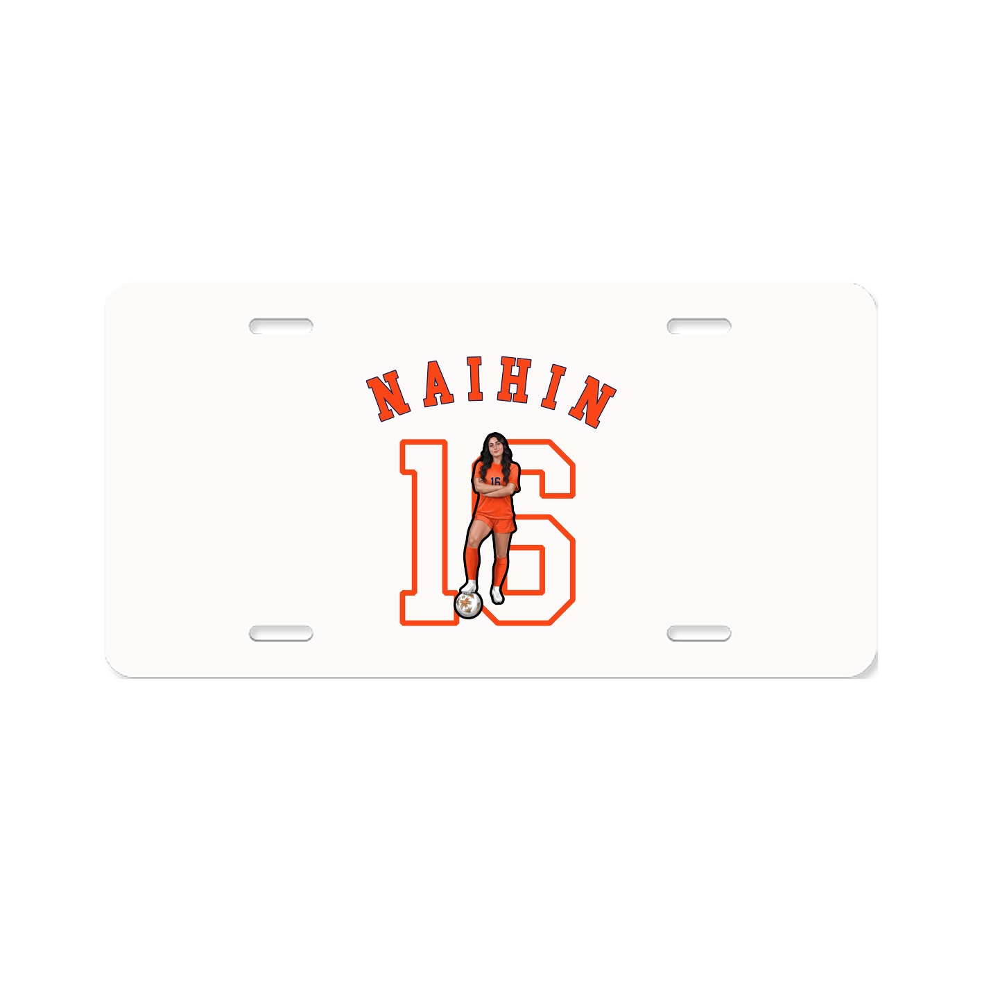 License Plate — Shirsey Arch in Classic