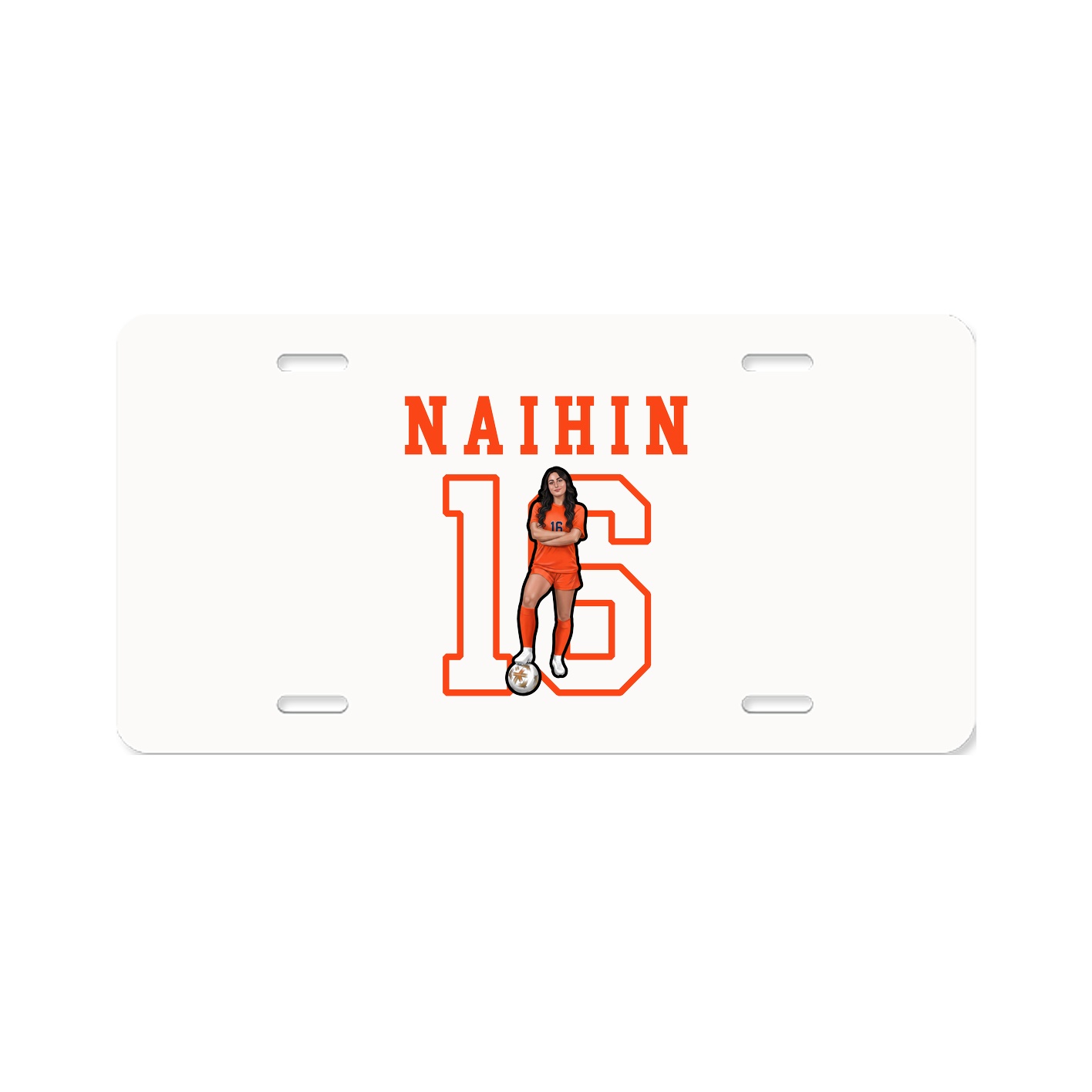 License Plate — Shirsey in Classic