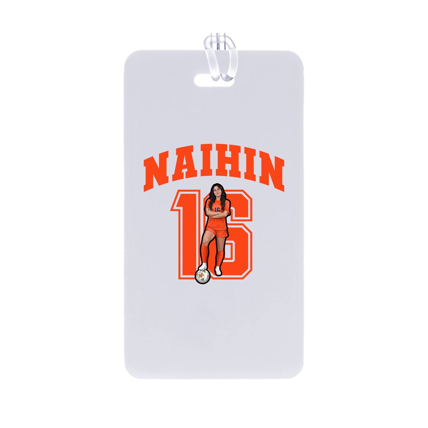 Bag Tag — Number in Classic