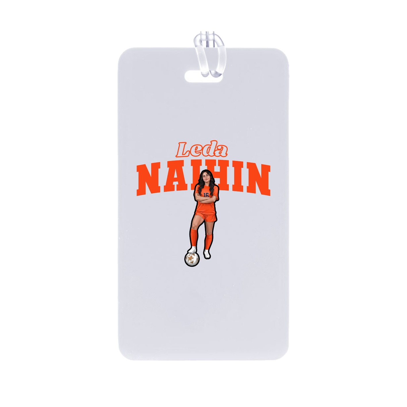Bag Tag — Name Arch in Classic