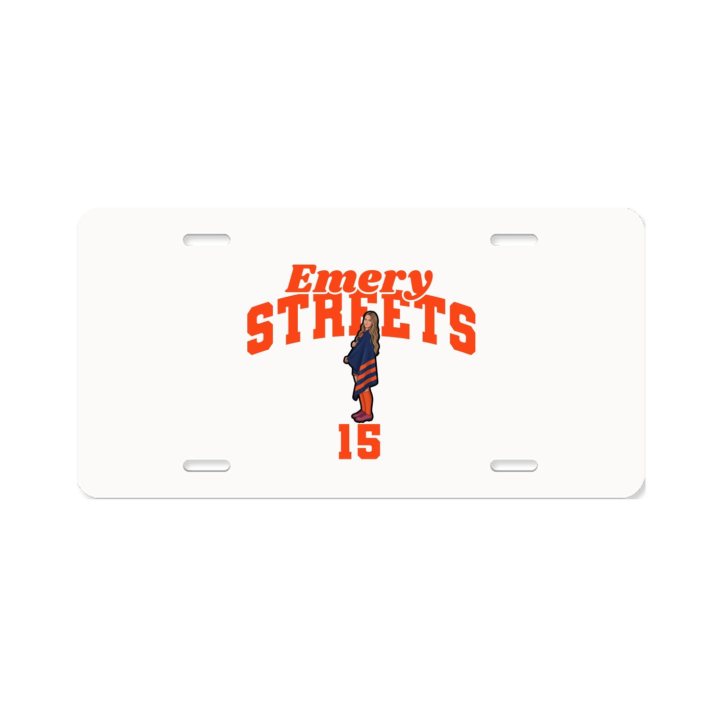License Plate — Signature Arch in Classic