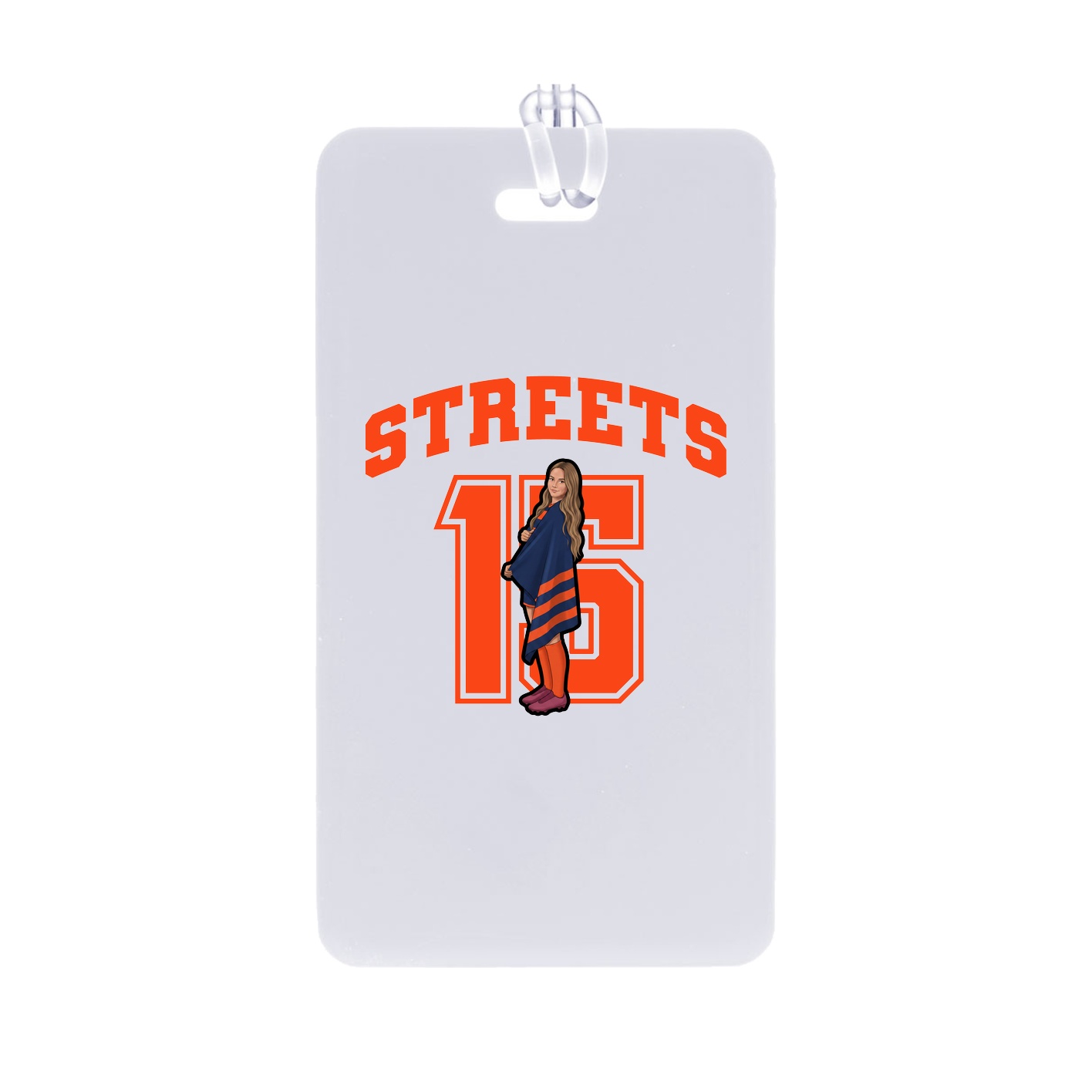 Bag Tag — Number in Classic